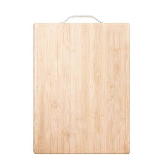 Large Wooden Cutting Board with Handle, Reversible Solid Wood Chopping Board for Kitchen