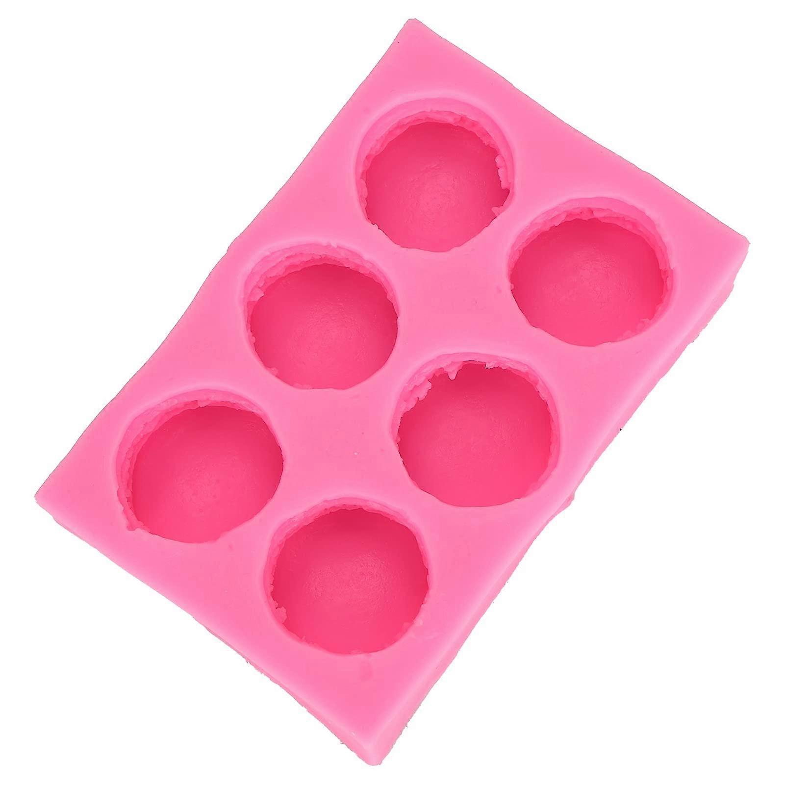 Silicone Macaron Baking Mold with Creative Designs, NonStick Pink Cupcake and Cake Decor