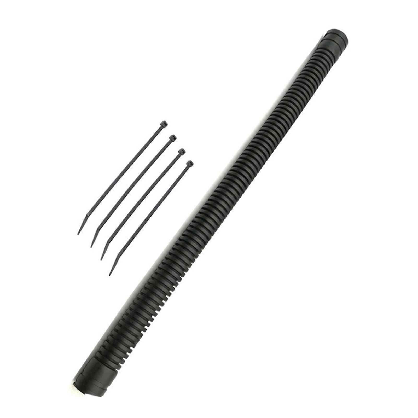 Scuba Diving Inflator Hose Replacement with Durable Rubber BCD Corrugated Design for Rapid Inflation