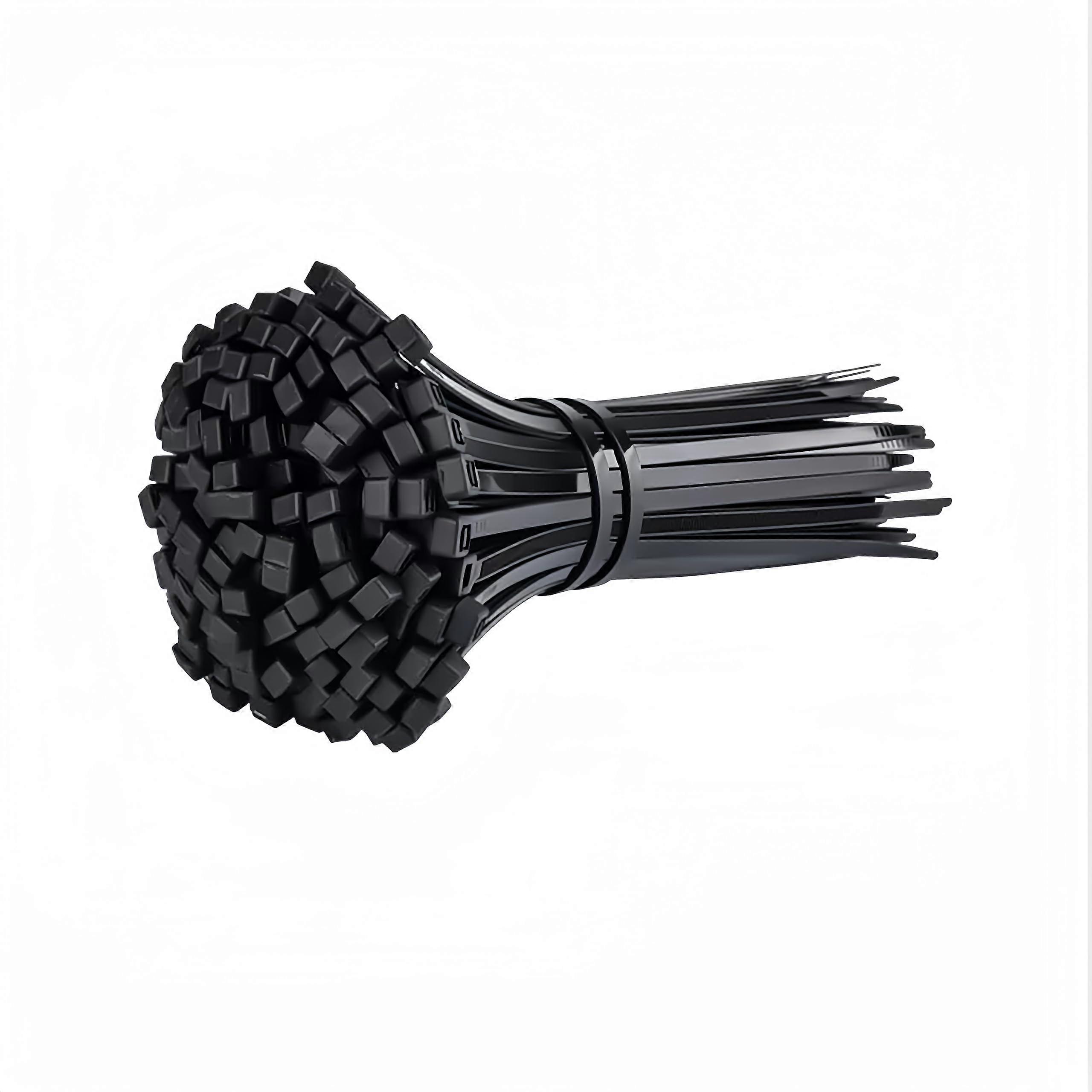 Nylon Cable Ties 8x200mm UV Resistant SelfLocking Zip Ties for Outdoor Use 1 Pack