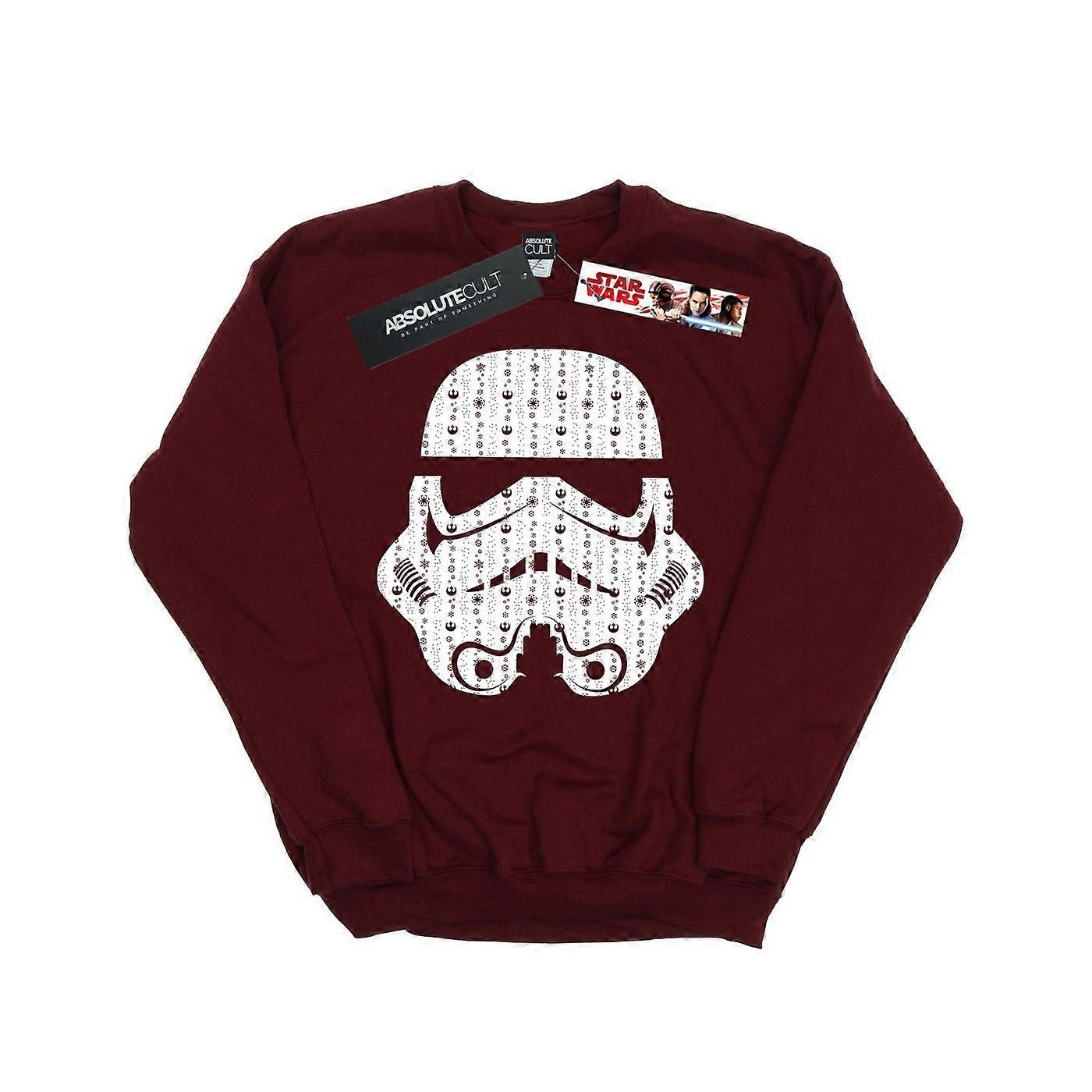 Star Wars garçons Noël casque Stormtrooper Sweatshirt