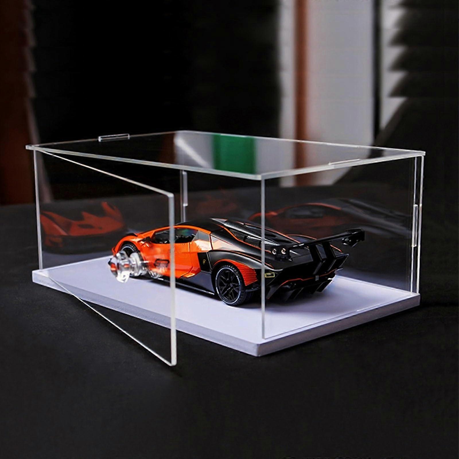 Large Stackable Acrylic Display Case Dustproof Clear Showcase for Figures and Collectibles 65x55x70cm