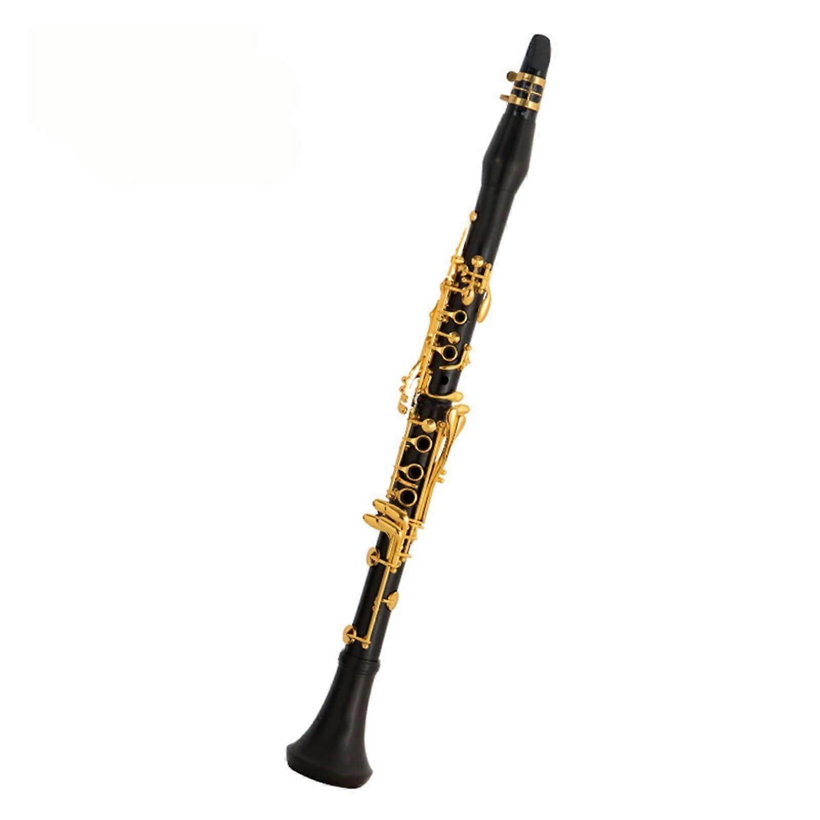 Professional B Flat Clarinet with Smooth Key Action and Precise Airtight Sealing for Performers