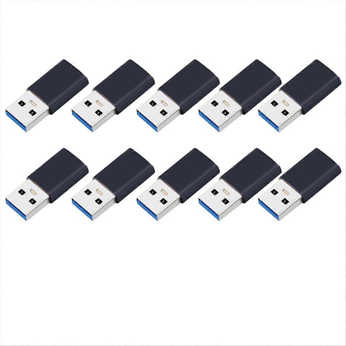 10 Gpbs USB-A to USB-C Adapter Converter Compatible with PC Tablet
