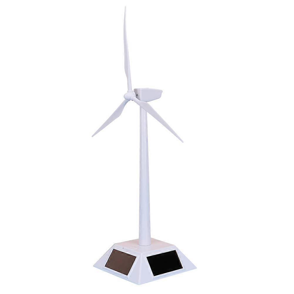 Mini Solar Powered Windmill Toy for Kids DIY Educational Solar Energy Model Kit for Learning
