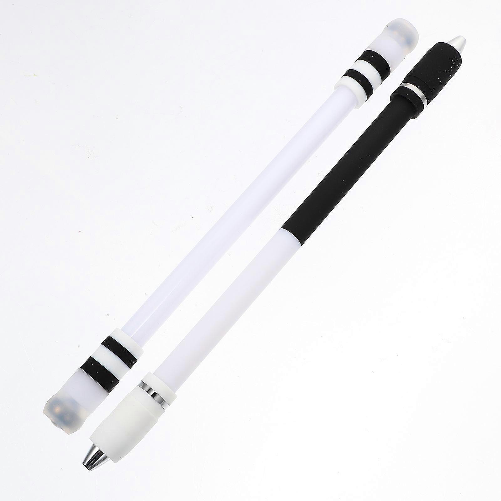 Portable Rotating Pen Professional Flying Pen for Playing Use 2Pcs Assorted Color