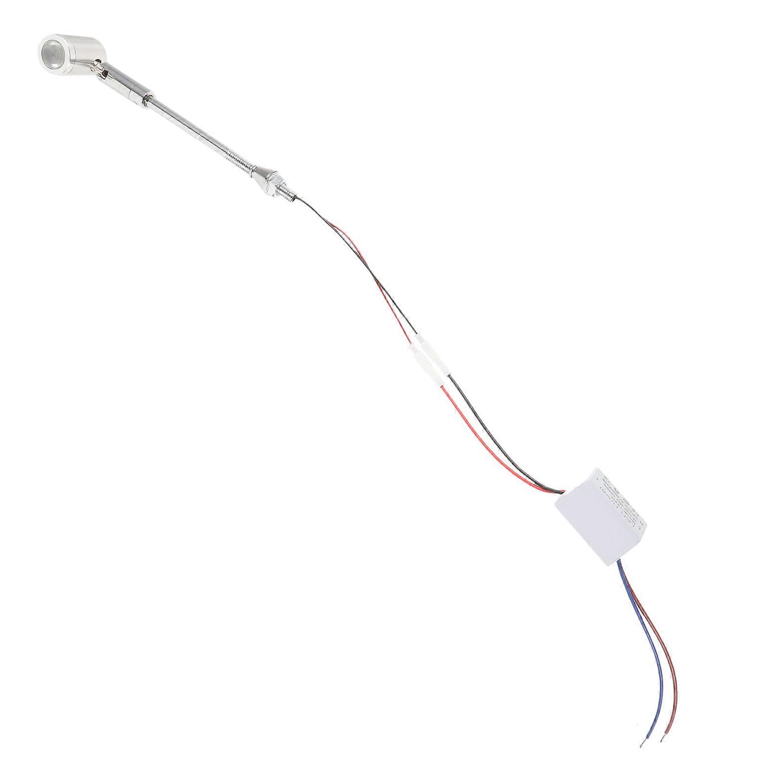 Small Spotlight LED Cabinet Spotlight for Motorcycle Use Silver