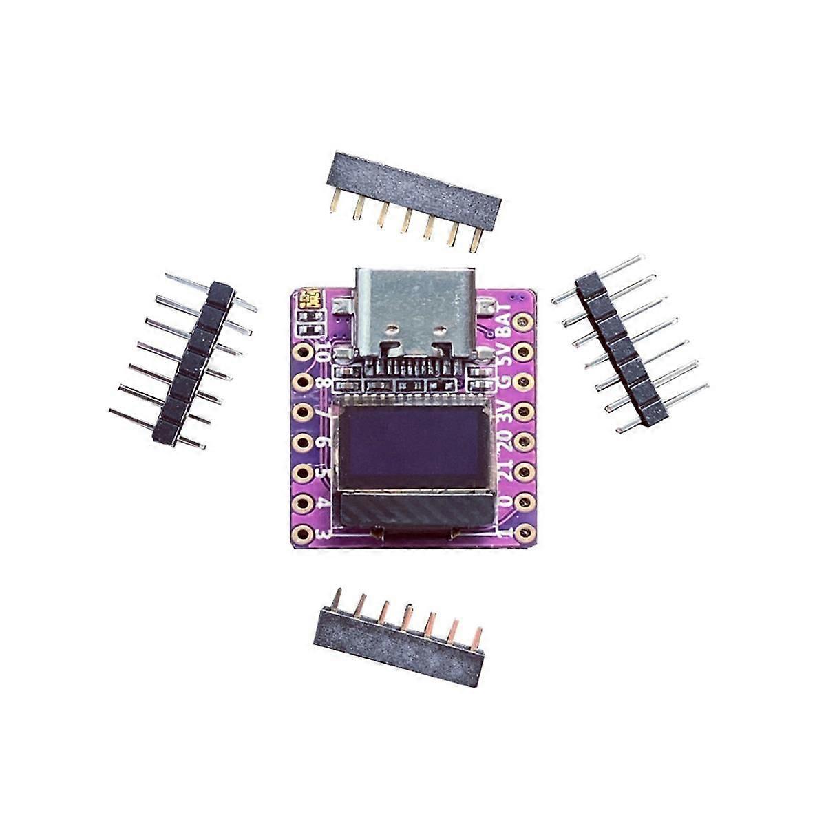 ESP32 C3 Development Board with 0.42 Inch LCD Display WiFi Bluetooth Low Energy for Micropython