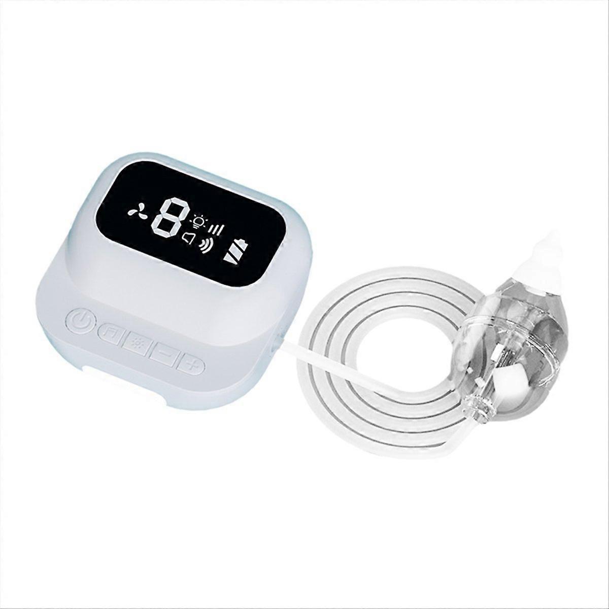 Mouche-bébé électrique rechargeable, non invasif, blanc