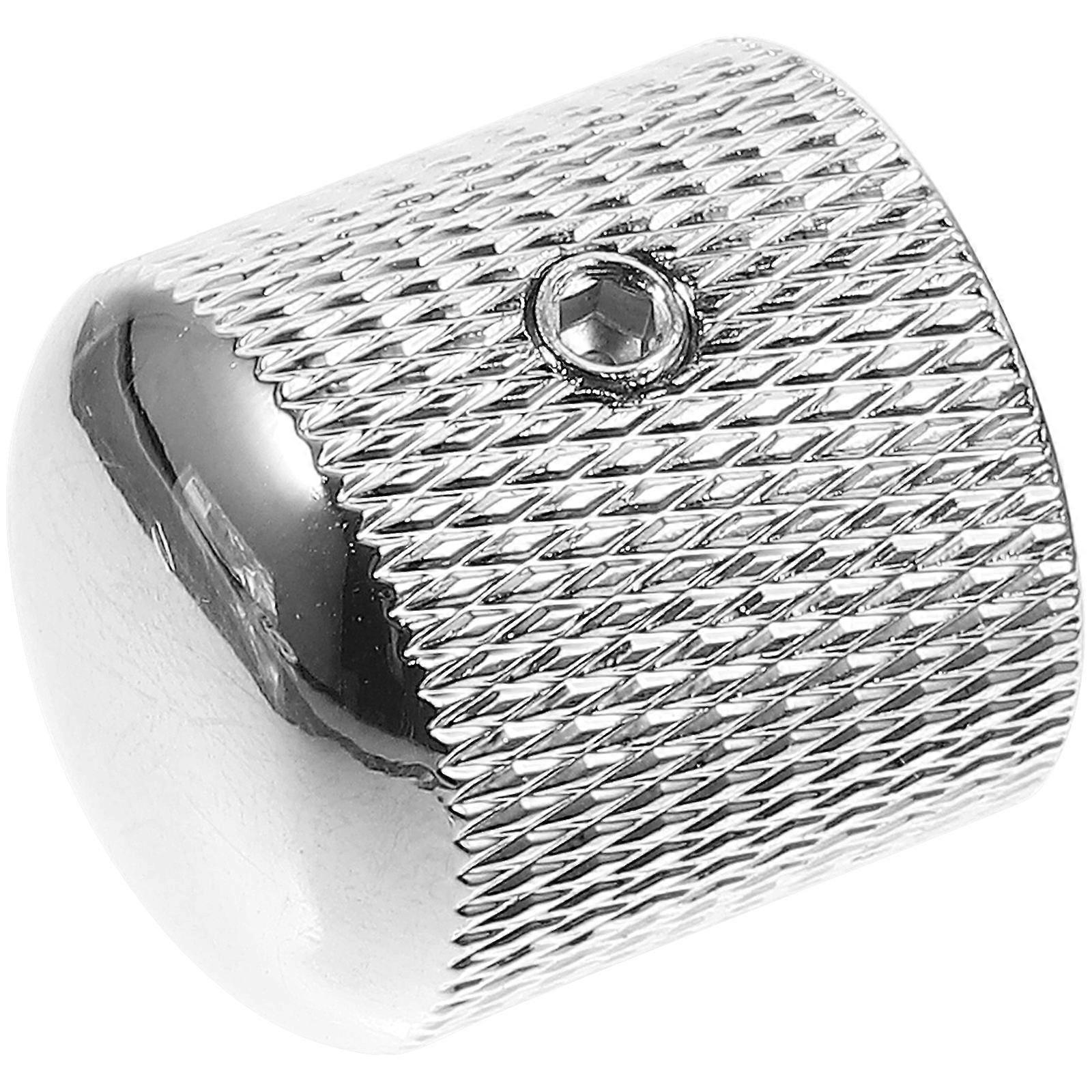 Electric Guitar Volume Knobs Potentiometer Knob for Guitar 1Set Silver