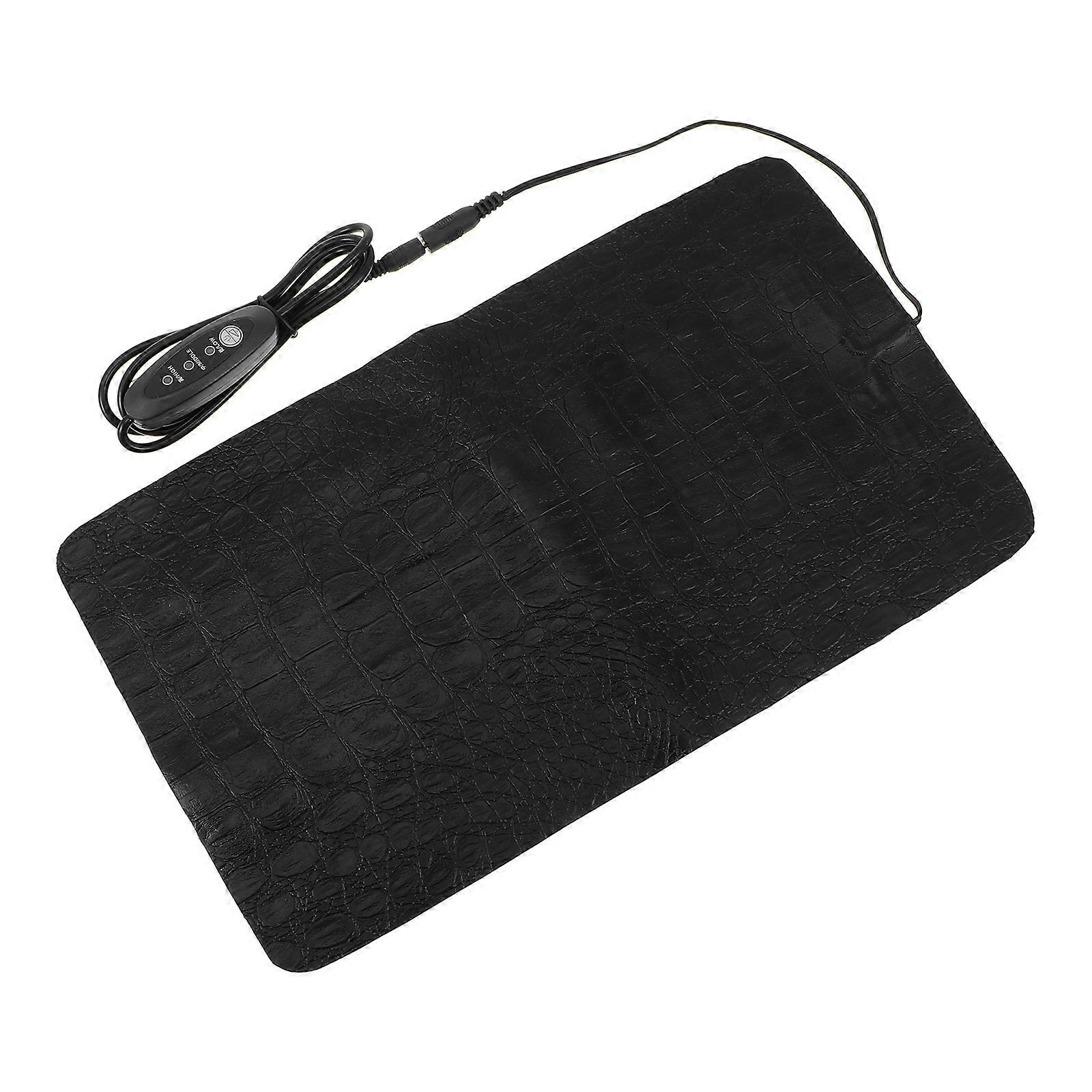 USB Heating Pad Epoxy Curing Mat for DIY Use 1Pcs Black PU Heat Pad
