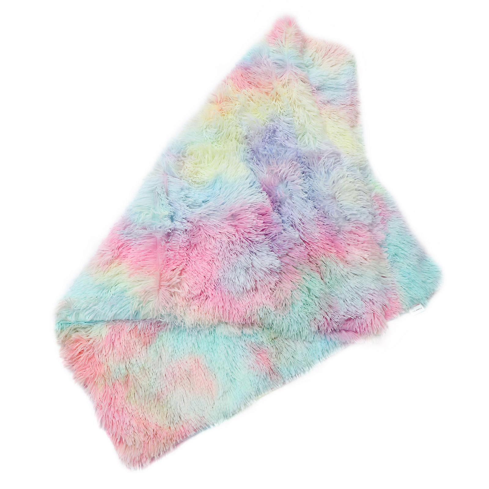 Pet Blanket Dog Double Layer Cushion Mat Offering Warmth Lightweight Plush