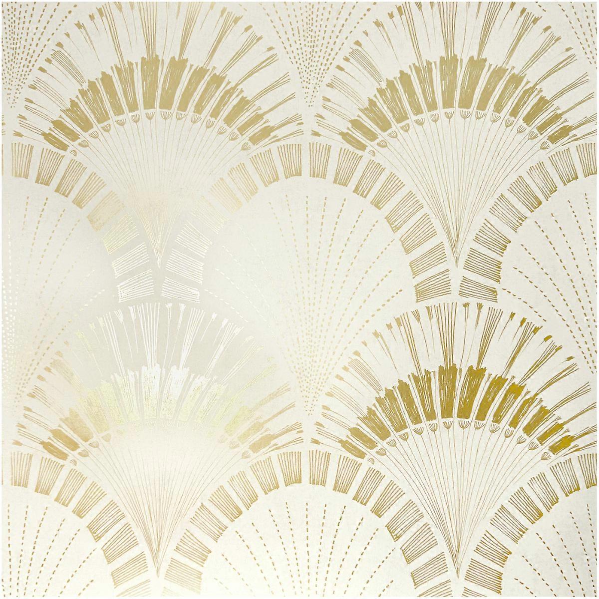 Deco Fan Natural Wallpaper EXCLUSIVE