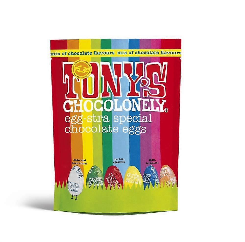 Tonys Chocolonely Mixed Easter Egg Pouch 230g