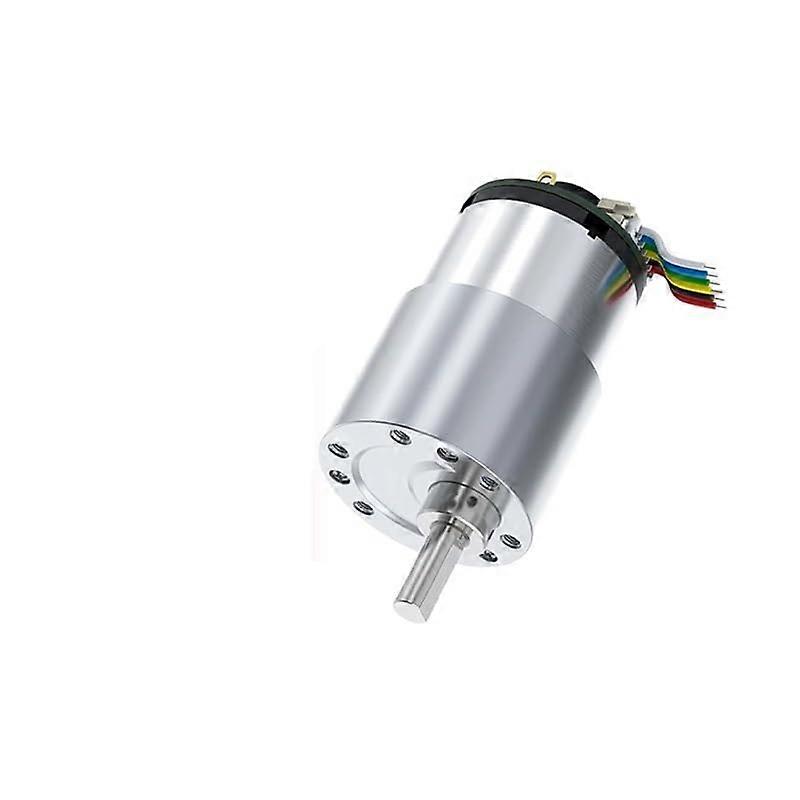 6V 80RPM JGB37520 Miniature Brushed DC Motor with Encoder Bracket, Adjustable Speed Forward Reverse