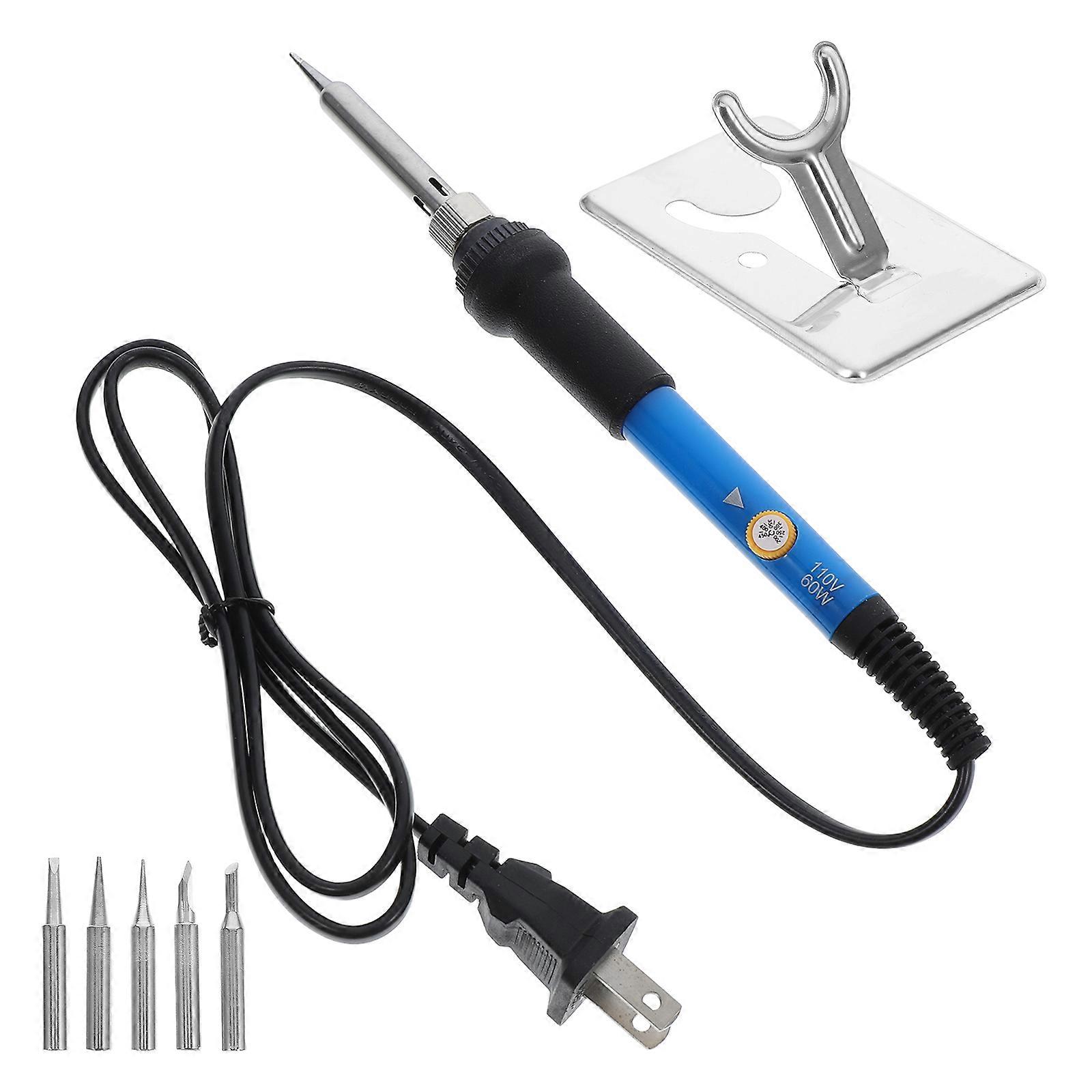 Thermostat Controlled Soldering Iron Kit 4Sets for Electronics DIY Use