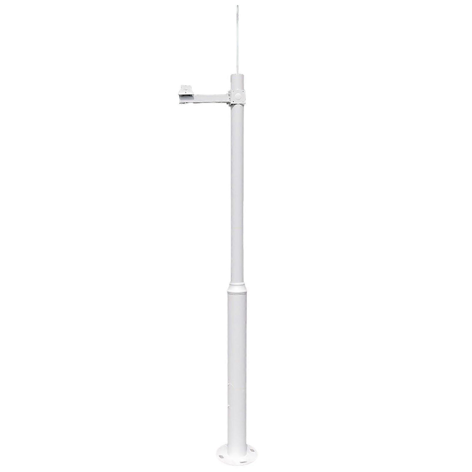 Outdoor Security Camera Mount, Adjustable Weatherproof Pole Stand with Cable Management