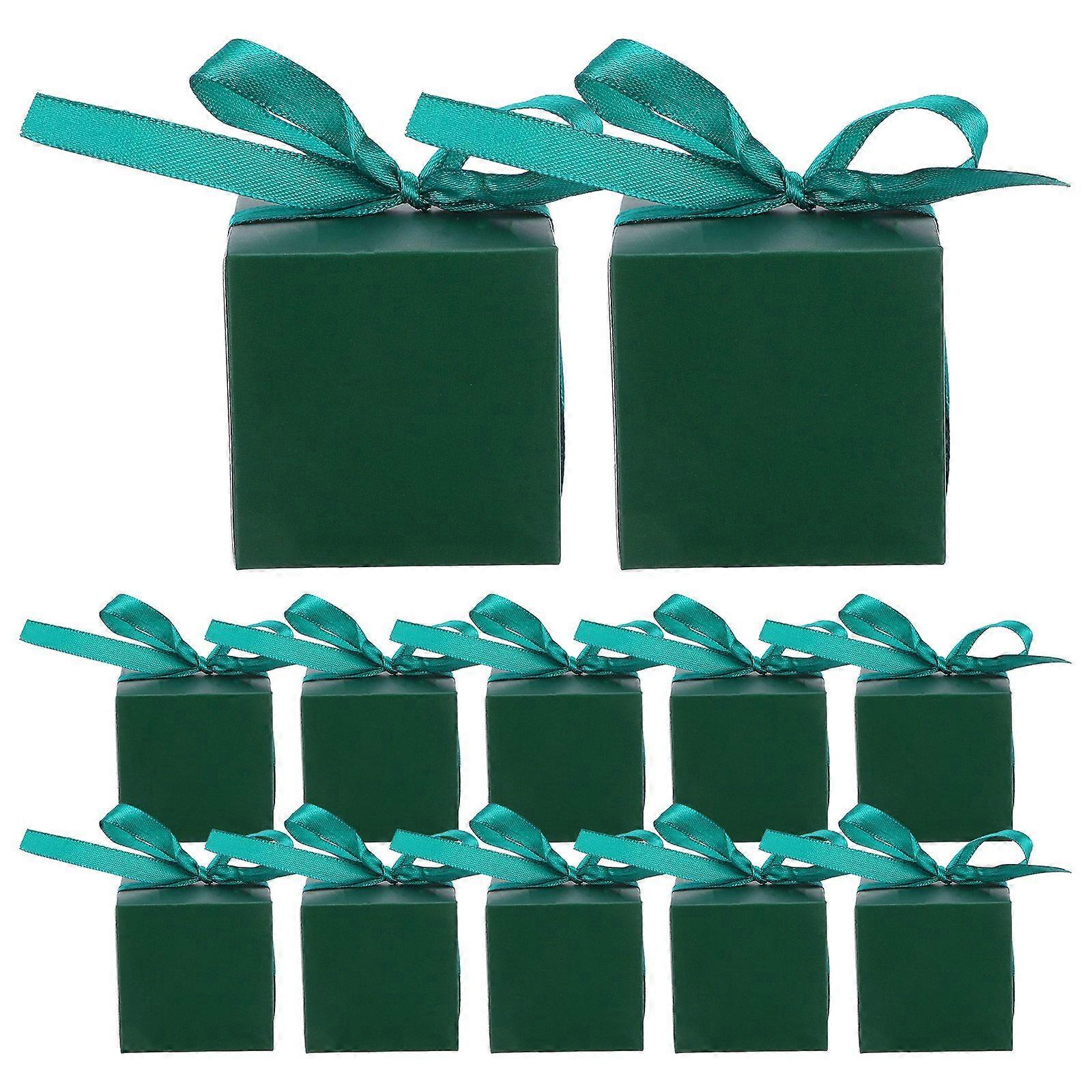50pcs Reusable Candy Boxes Themed Party Present Cases Multi-function Chocolate Boxes