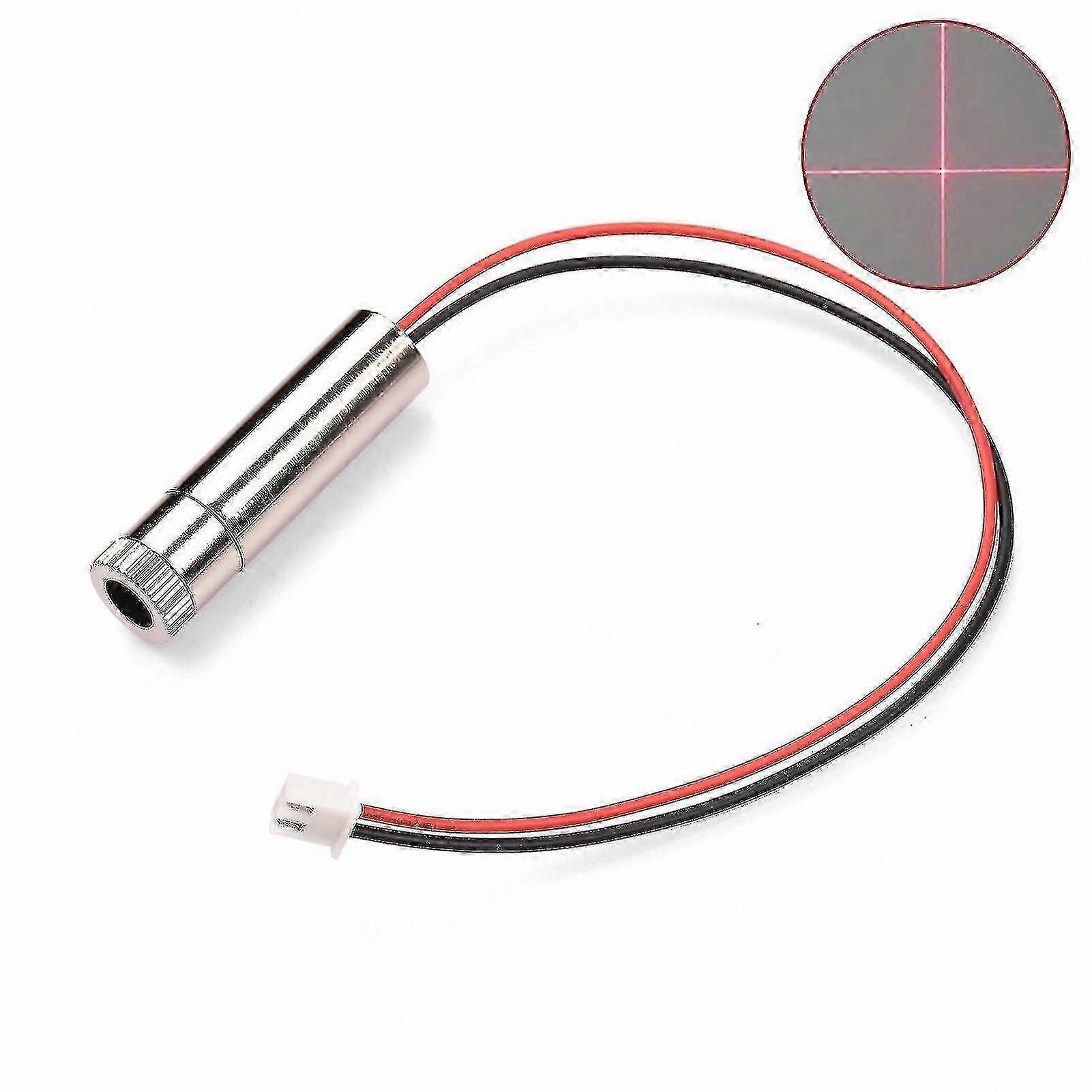 Adjustable Focus 650nm Red Laser Module 250mW for CNC Engraving & Line Positioning