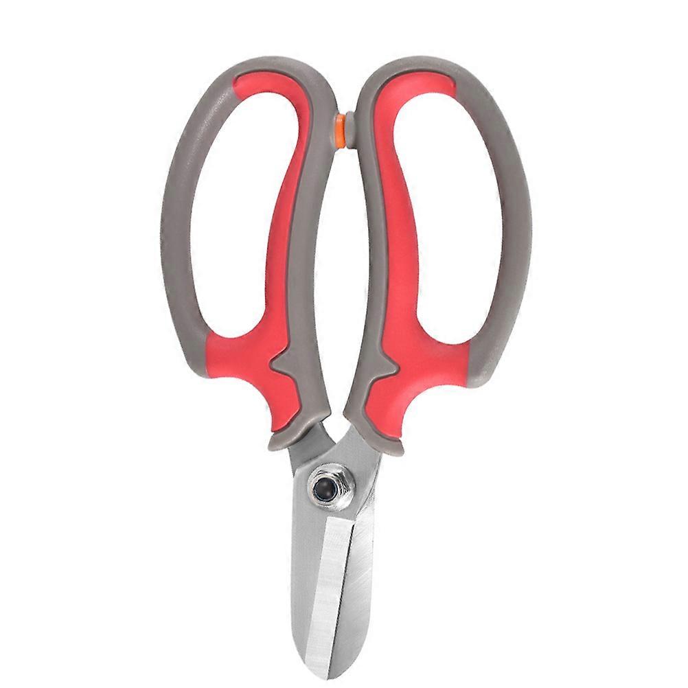 Flower Shear Household Flower Scissors for Tree Pruning Red Material