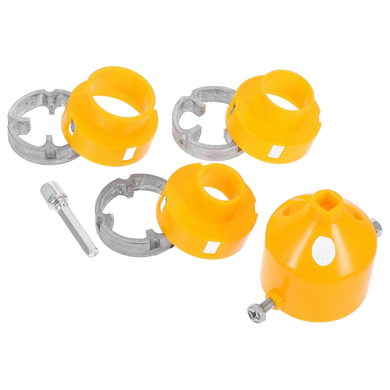 PVC Threading Tool Electric Threader for Plastic Pipes 2Sets Kit