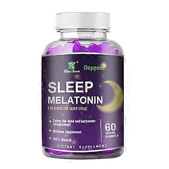 Sleep Nutrition Gels & Chews For a Healthy Sleep Cycle 60 Counts - 100 Natural, Calms the Mind and bodyeases to Sleep