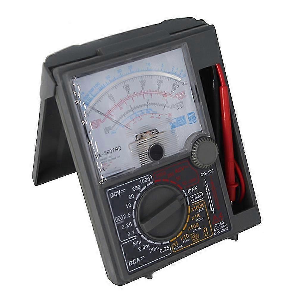 YX-360TRD Analog Multimeter with Integrated Test Probe AC DC Voltage Current Pointer Multi Meter Tester