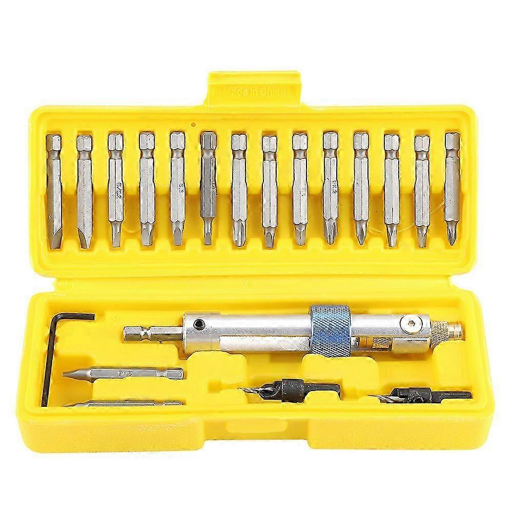 20 PCS Drill Bits Multi screwdriver Set Kit Updated Version