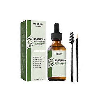 Rosemary Polypeptide Hair Serum - Nourish Scalp, Moisturize & Restore Dry Hair with Rosemary, Ginger & Jojoba Oil New