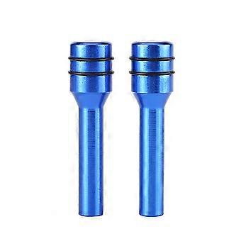 2 stks aluminiumlegering universele auto vrachtwagen interieur deur slot knop trekpen afdekkingen