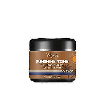 No-sun tanning cream, gentle for summer outdoor use, soft, radiant, moisturizing, and helps darken skin (50g)-cg2