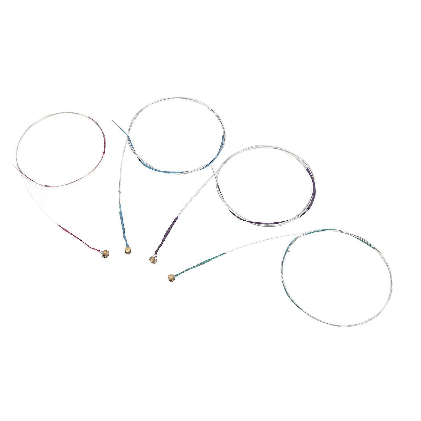 Violin String 4/4 Silver Universal Set Nickel Plated Ball Head Instruments Accessories