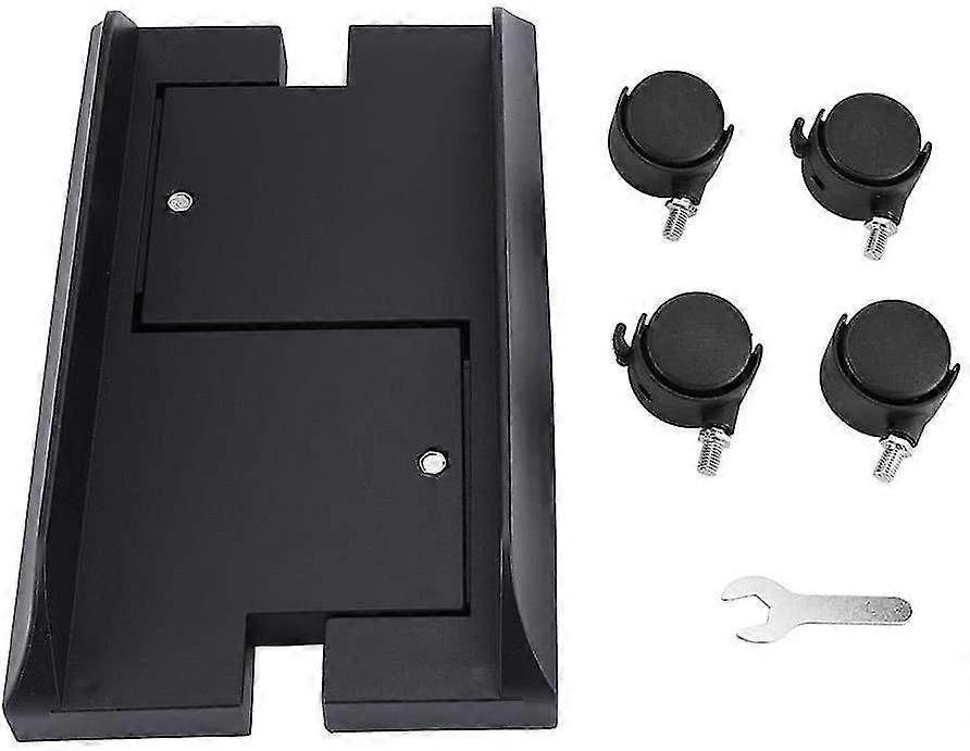 Desktop Main Chassis Storage Bracket With Brake Detachable Computer Case Support Bracket(black)