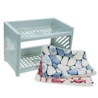 Huisdierbedje voor hamsters, accessoire voor een comfortabele slaap (1 set)