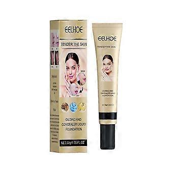 Brightening Liquid Foundation & Concealer - Oil Control, Pore Covering, Moisturizing, Long-Lasting, SPF 30, 30g for Flawless, Radiant Skin