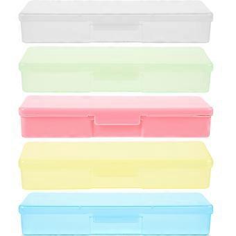 Lash Tweezer Case Tweezer Holder for Manicure 5Pcs Portable Storage Boxes