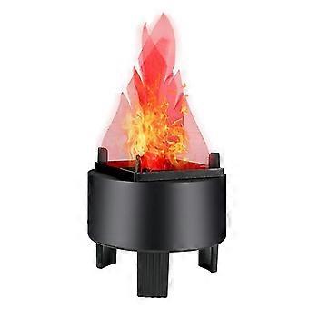 LED Fire Flame Effect Light Artificial Electric Flicker Campfire Lamp Party Decor Supplies suitable for Bar
