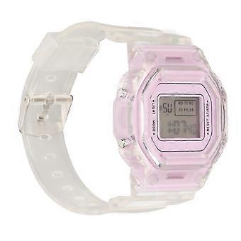 Digitaal horloge LED Waterdicht Transparant Lichtgewicht Tijd Nauwkeurig Ultra Dun Sport Polshorloge voor Jongens Meisjes Paars