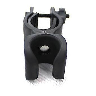 Bike Flashlight Mount Holder for Bike Use 360 Degree Rotational Black Rubber Clamp