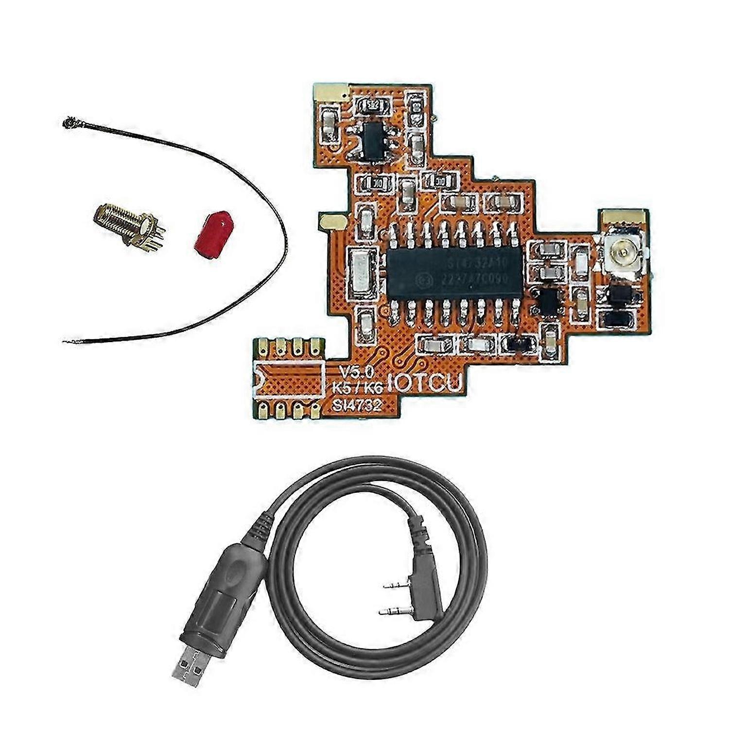 SI4732 V5.0 FPC Modification Module&USB Cable Kit for Quansheng UVK5