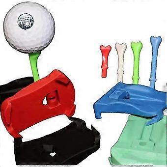 Tee pour simulateur de golf, résistant aux fissures et aux intempéries, ensemble prédécoupé multi-tailles, tee pour practice de simulateur