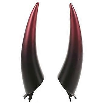Gothic Ox Horn Hair Clips compatible with Women – Halloween Party & Cosplay Hair Accessories compatible with Day or Night Wear