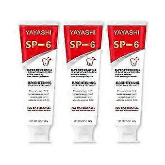 3pcs SP-6 Probiotic Whitening Toothpaste