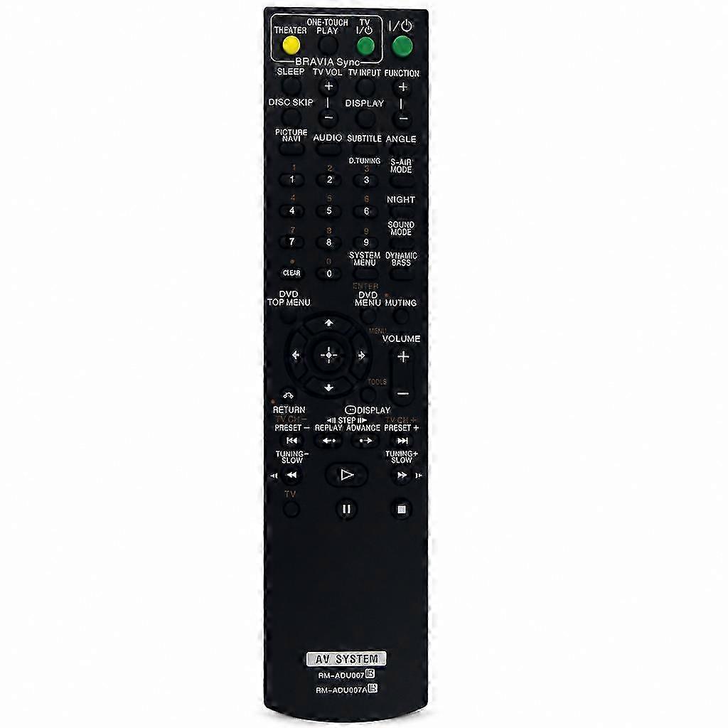 Remote Control for AV System Compatible with Sony RM-ADU007A  XWD