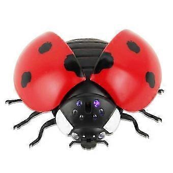Infrared Remote Control Fly Bee Ladybug rC Prank Insect Joke Scary Trick Toy