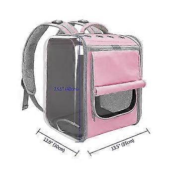 Pet Cat Strap Backpack Breathable Cat Travel Outdoor Shoulder Bag For Small Dogs