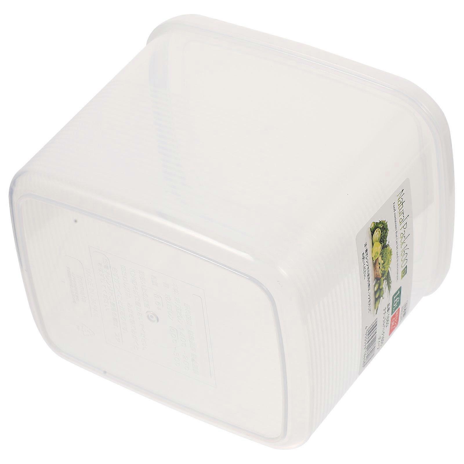 Plastic Bread Container Household Bread Box for Fresh Keeping Storage