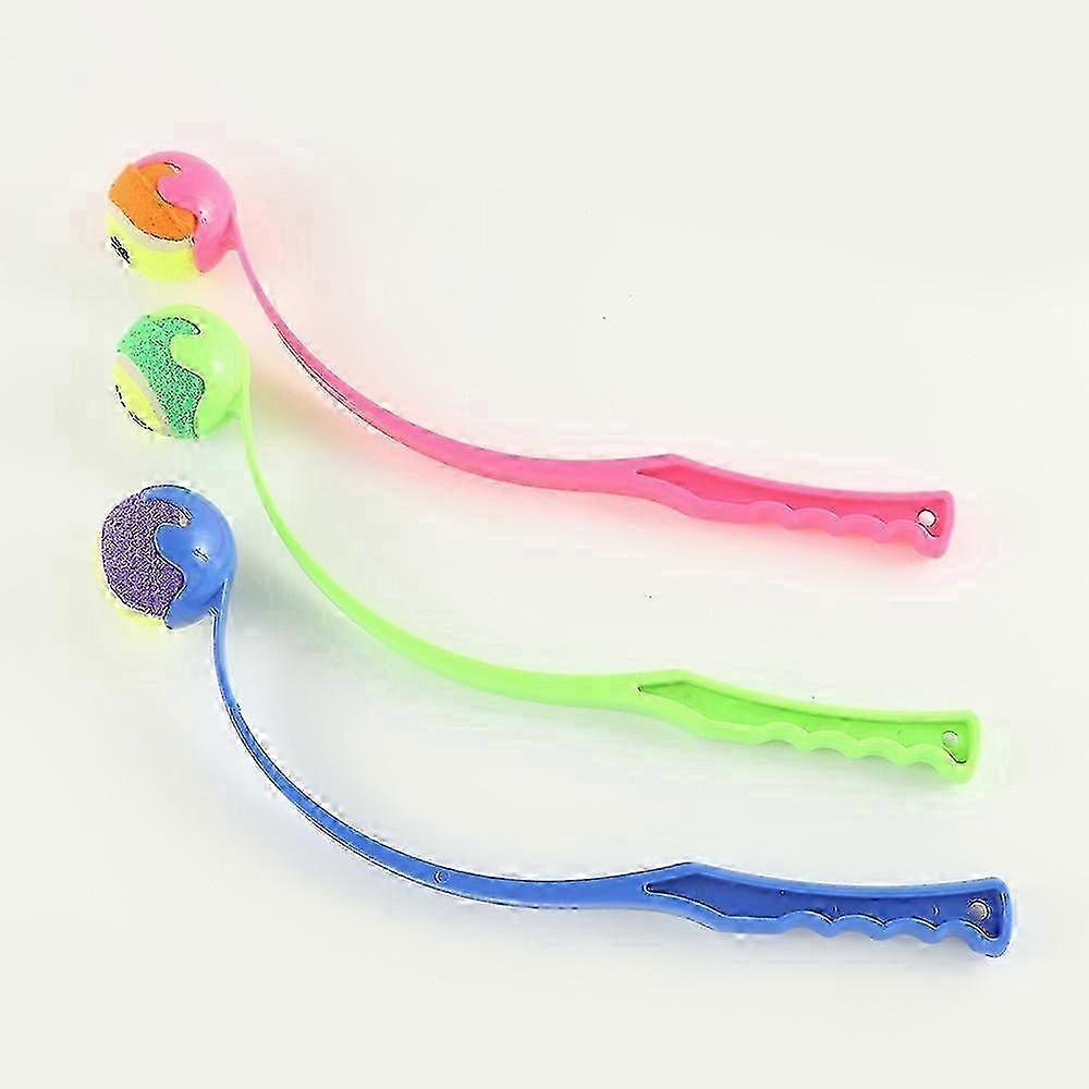 Automatic Retractable Dog Ball Toy Set