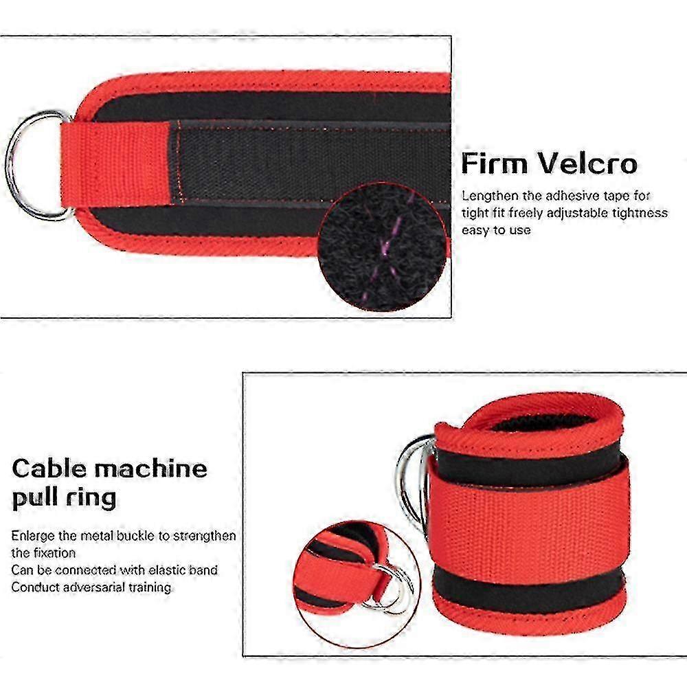 Comfortable Neoprene-Padded Ankle Straps
