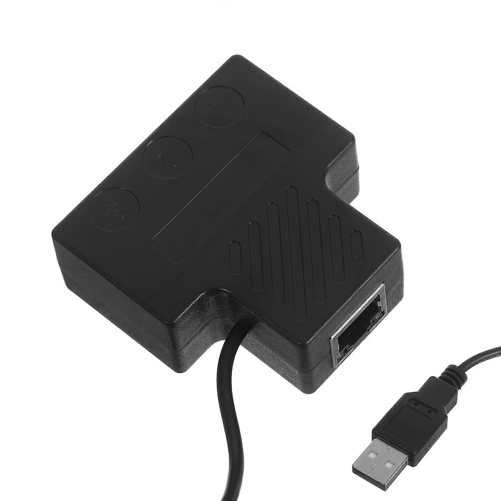Network Splitter Gigabit Ethernet Adapter for to 3 Simultaneous Connections